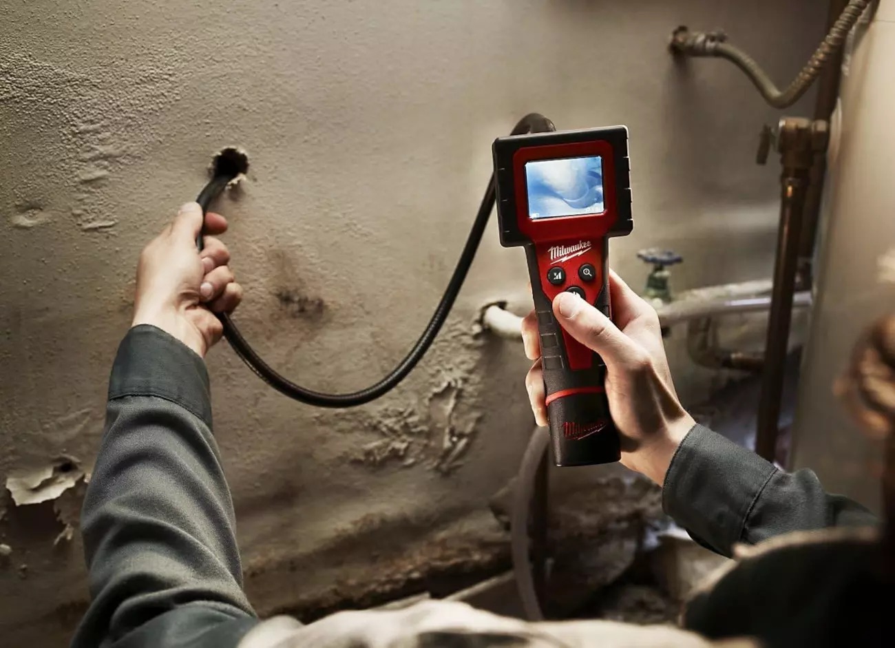 Recherche de fuite non destructive